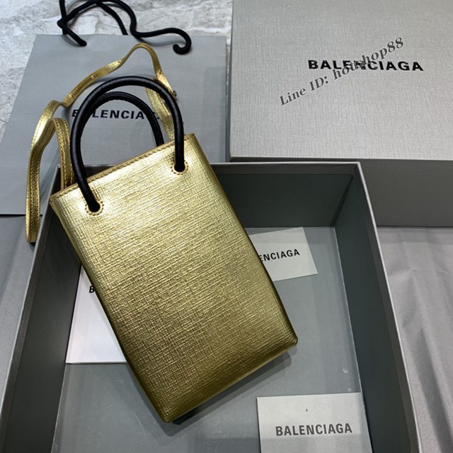 Balenciaga專櫃爆款mini手提購物袋 巴黎世家新潮迷你手機包 fyj1577